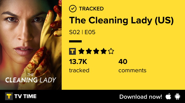 januarygust's tweet photo. I've just watched episode S02 | E05 of The Cleaning Lady (US)! https://t.co/PHs9rQ7Cyq #tvtime https://t.co/fq6wxRQY9R