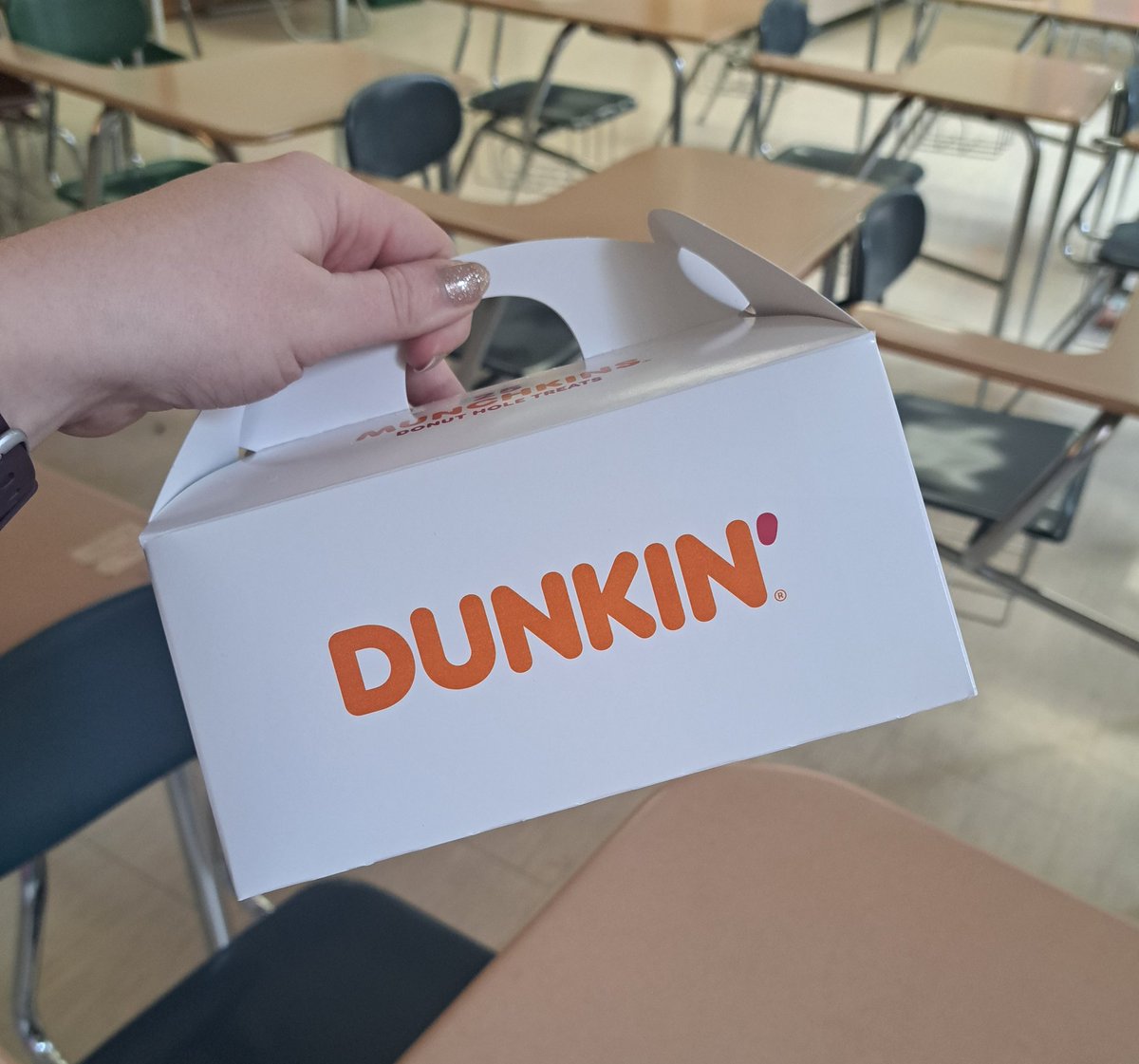 Can you guess what shirt I wore again today? 🍩 Math PSSAs are done! We had a little sweet treat to celebrate when we finished today 🎉