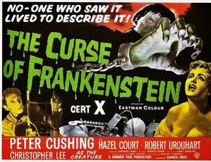 PumpUp_ThePixel's tweet photo. On this day (May 2nd) 1957 - “The Curse of Frankenstein” was the first Hammer Film Production film released in colour. https://t.co/DhcFtRpRh6