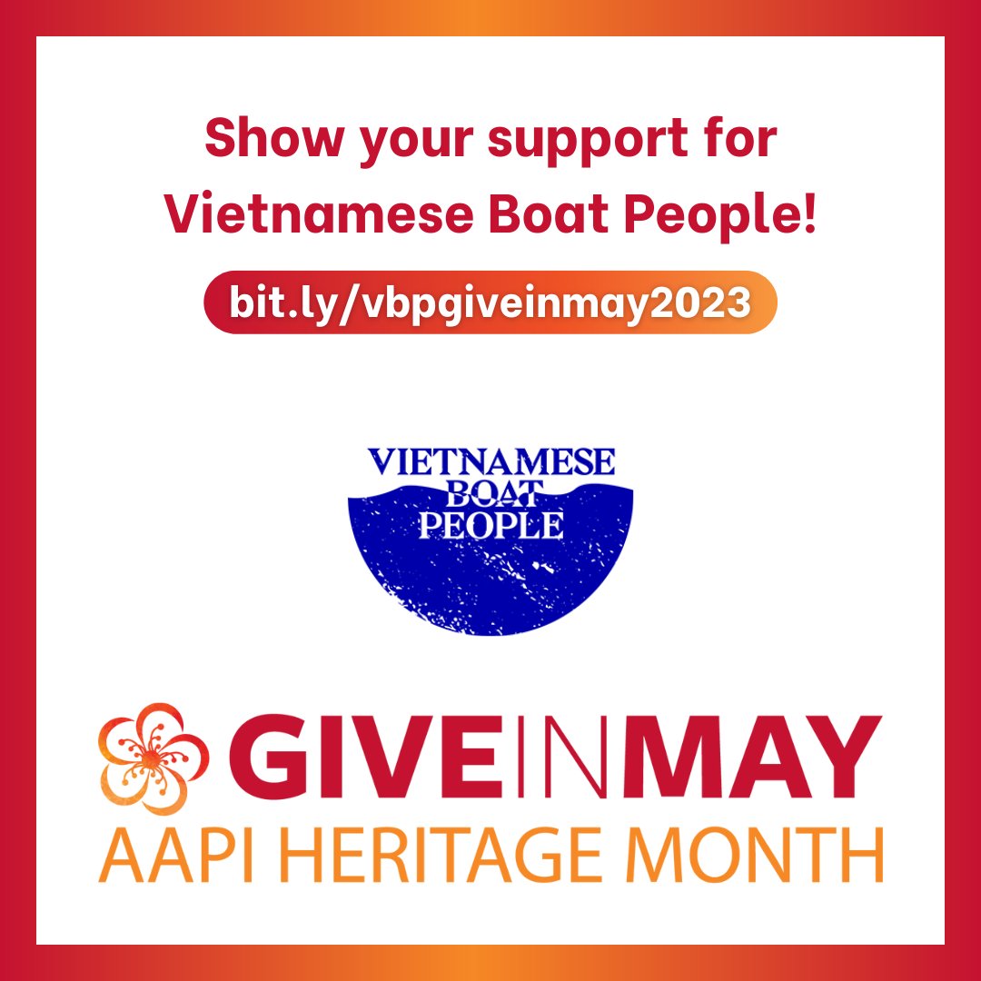 VBPStories's tweet image. The #GiveInMay campaign by @AsianPacificFnd &amp;amp; @AAPIData takes place from May 1-31 and supports nonprofits serving AAPI communities! You can give to VBP and support our nonprofit mission by going to our campaign page here ➡️ bit.ly/vbpgiveinmay20…

#AAPIHM #AAPIHM2023