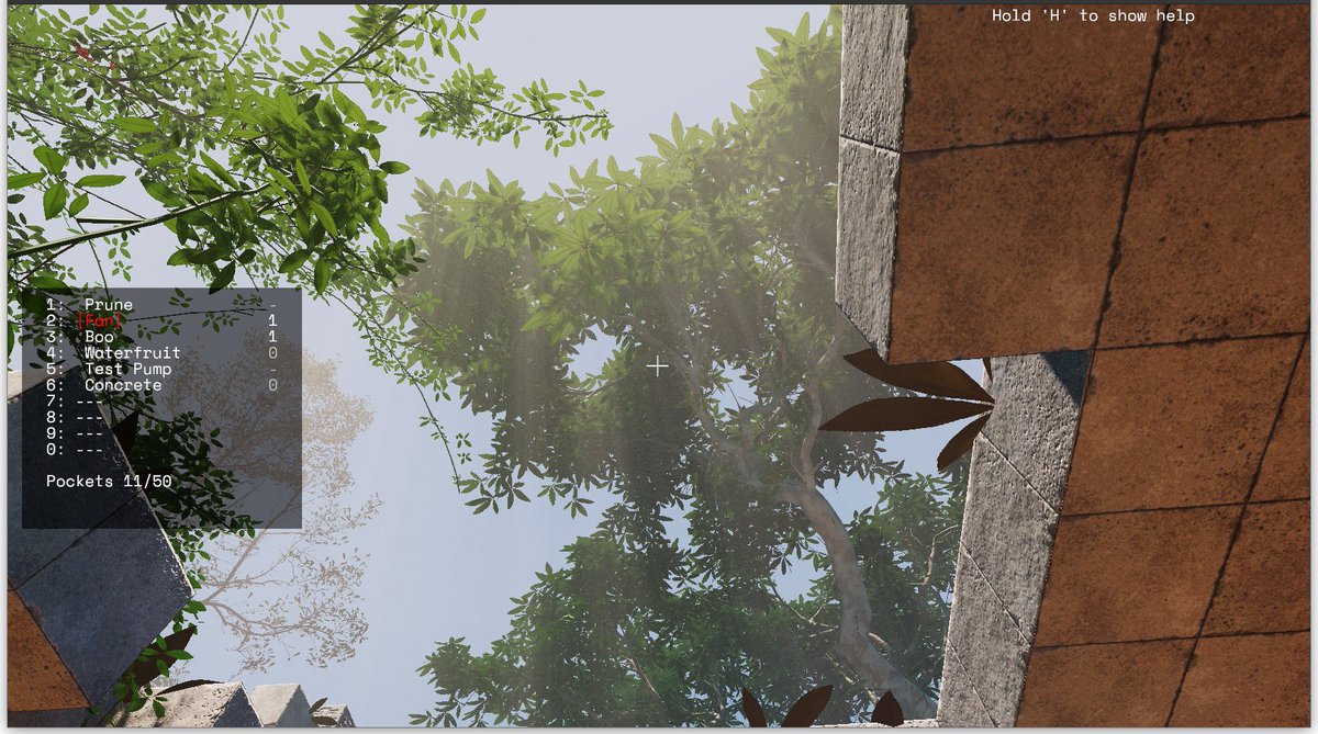 A lil sneak peek at our ☔️ very experimental ☔️ experiments that could make their way into future demo releases in some form 🤫

Vines and foggy weather 🌫️ 

#IndieGameDev