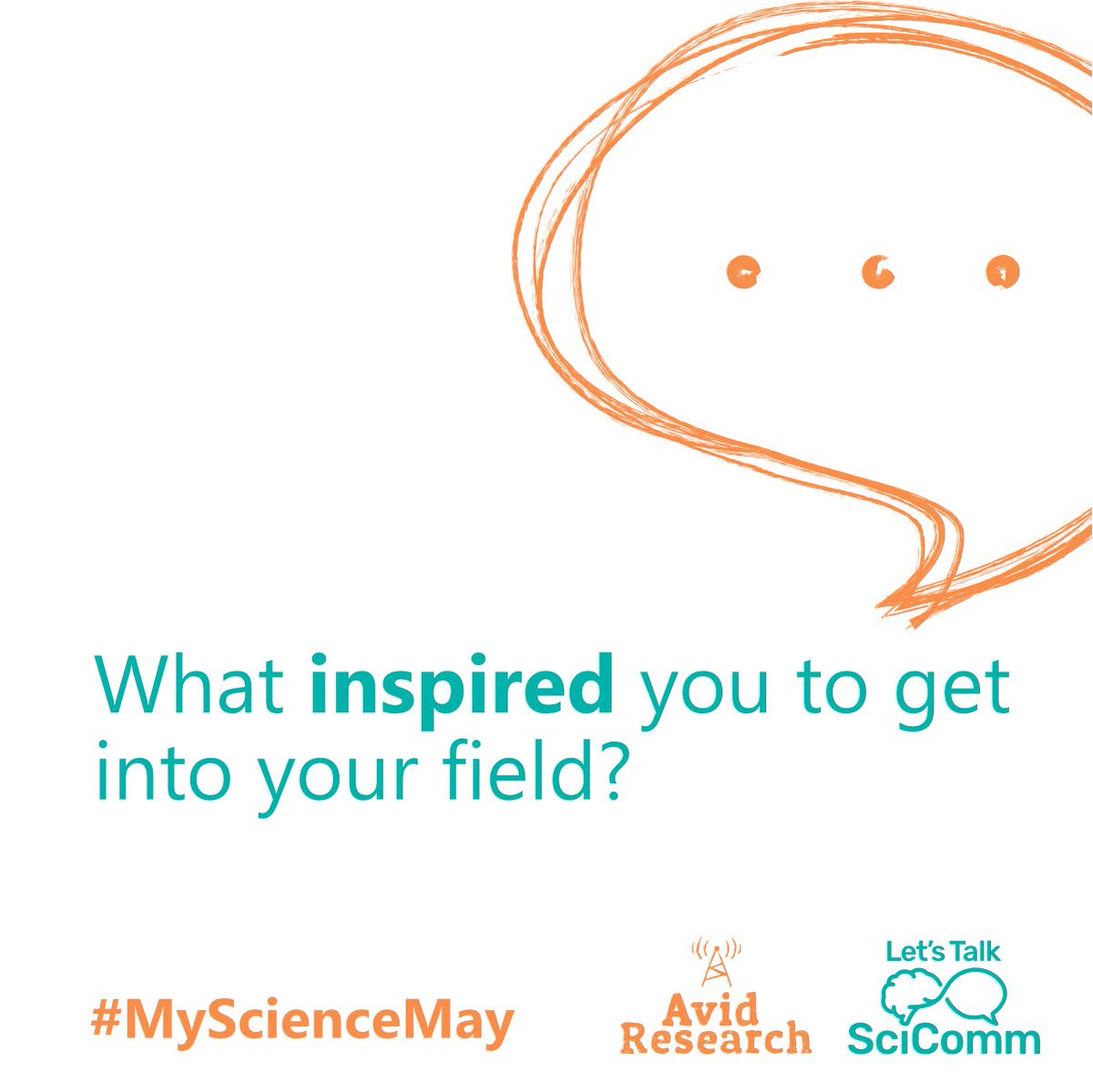 Good morning team #MyScienceMay, &amp; happy Wednesday from us &amp; <a href="/avid_podcast/">Avid Research</a>.

Today we'd love you to share what inspired you to get into the area you work in today? Is it a field you've been fascinated by for a long time, or a more recent discovery?

Photos always encouraged 🤩