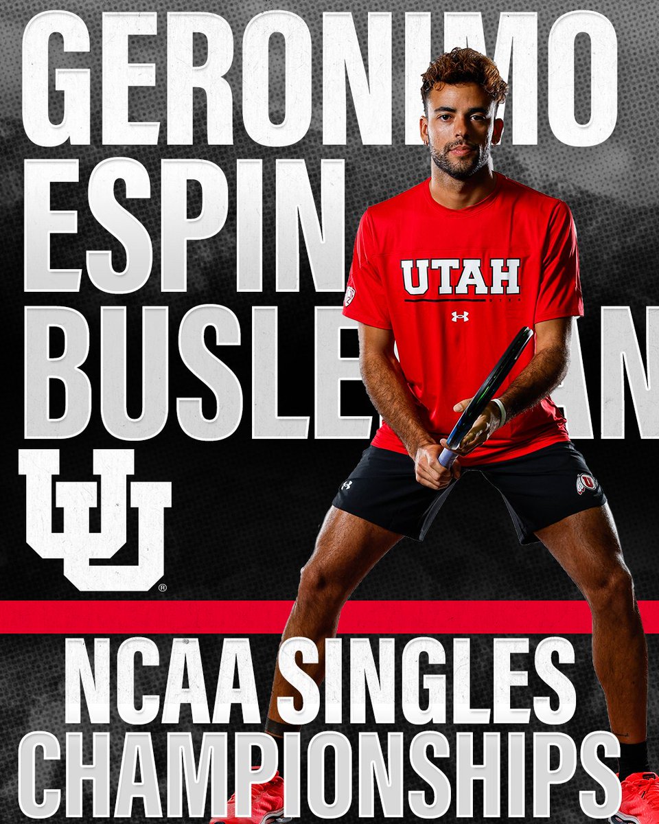 UtahTennis's tweet photo. 😤 GERO 😤

@GeronimoEspin has received an at large bid for the NCAA Singles Championships! 

#GoUtes https://t.co/J8dCB9XhCV
