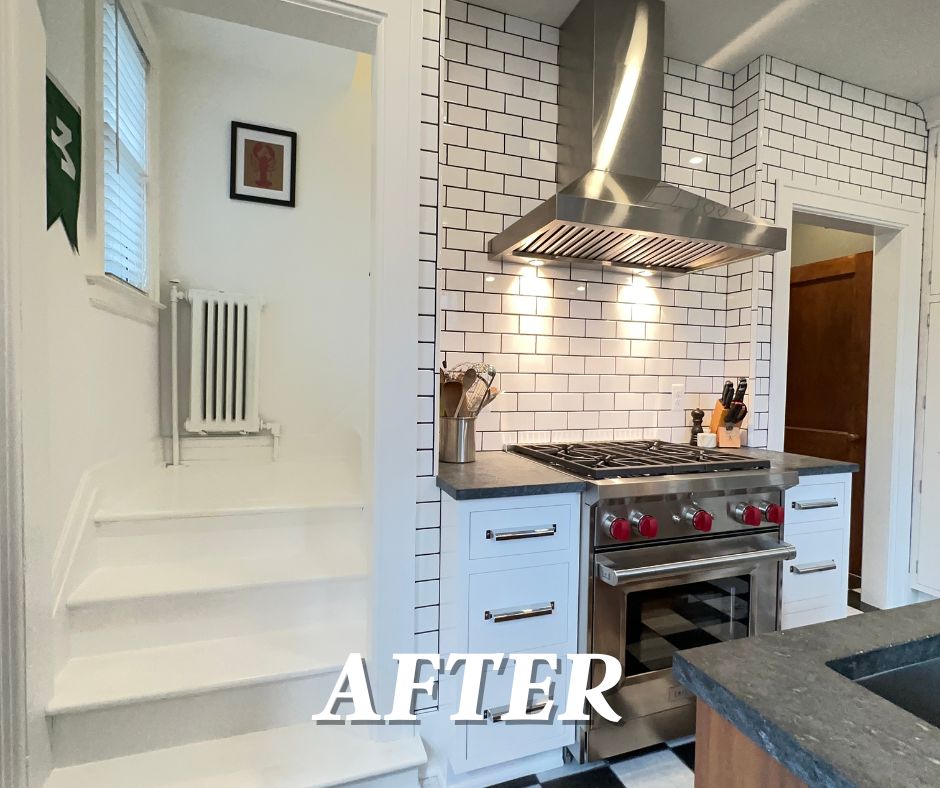 WoodmasterMI's tweet photo. This #kitchendesign underwent a dramatic transformation. The result is a unique style with plenty of storage and workspace.  ✨
 👉Are you ready to create your ideal kitchen? Call us at 586-778-4430 to get started. https://t.co/pQsQ3TJ60h