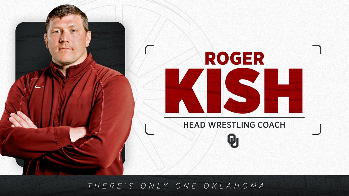 Oklahoma Sooners (@ou_athletics) on Twitter photo 𝗔 𝗻𝗲𝘄 𝗲𝗿𝗮 𝗯𝗲𝗴𝗶𝗻𝘀.
Sooner Nation, join us in welcoming our new <a href="/OU_Wrestling/">Oklahoma Wrestling</a> Head Coach, Roger Kish!
📰 » bit.ly/OUCoachKish 𝗔 𝗻𝗲𝘄 𝗲𝗿𝗮 𝗯𝗲𝗴𝗶𝗻𝘀.
Sooner Nation, join us in welcoming our new <a href="/OU_Wrestling/">Oklahoma Wrestling</a> Head Coach, Roger Kish!
📰 » bit.ly/OUCoachKish