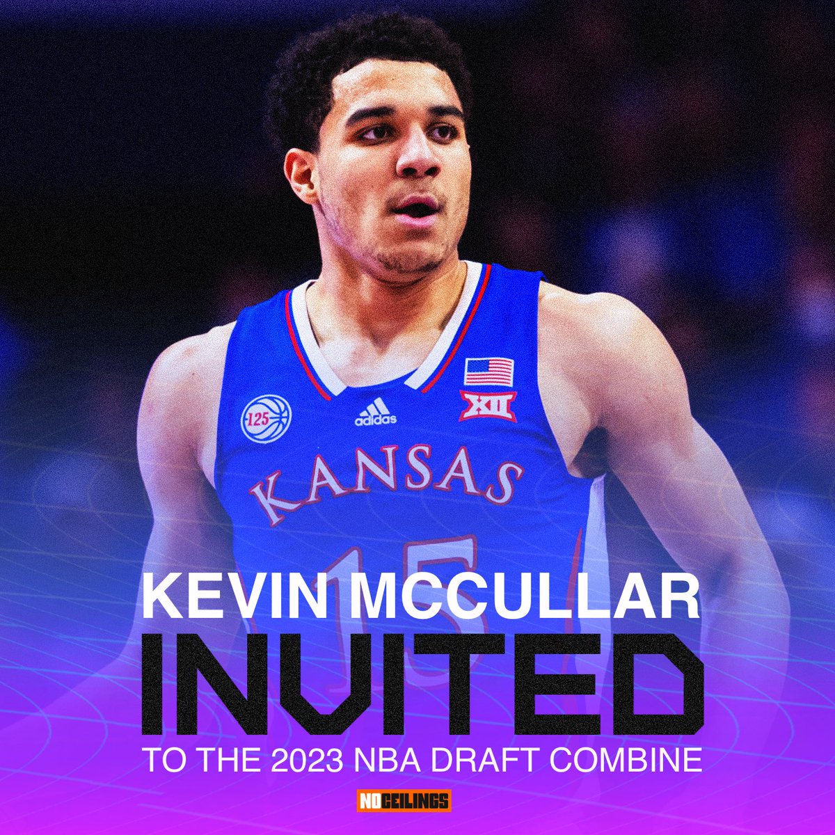 NoCeilingsNBA's tweet photo. Kevin McCullar Jr. has received an invite to the 2023 NBA Draft Combine | @Kevin_McCullar https://t.co/VnkIOuOXKE