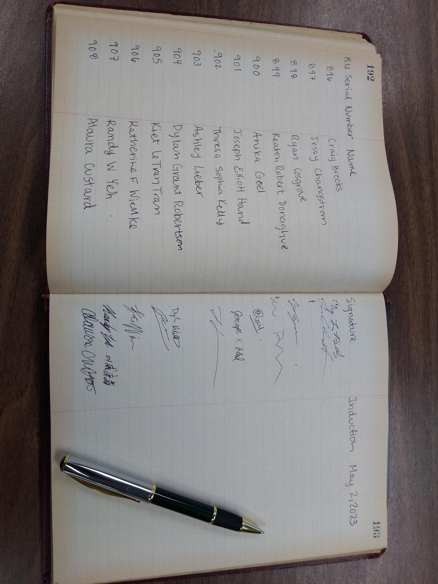 KUPhysicsAstro's tweet image. Congratulations to the newest members of Sigma Pi Sigma in our department!