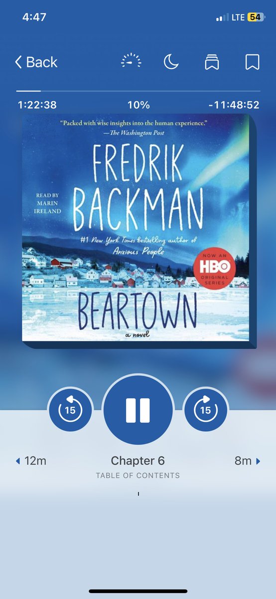 jmacha's tweet photo. Such a good book and I’m only 1.5 hours into the audiobook. https://t.co/25V1ewPXHn
