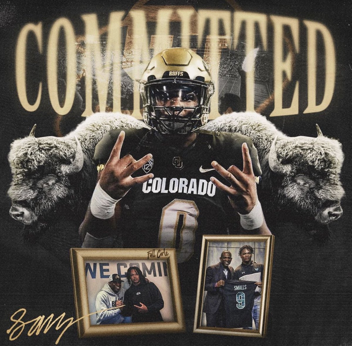 CUBarstool's tweet photo. 🚨𝐍𝐄𝐖𝐒: Washington DL Sav’ell Smalls is transferring to Colorado! 

Was a 5⭐️ recruit in 2020 #WeComin @SavvySmalls_9 https://t.co/VSVhgkrnnf