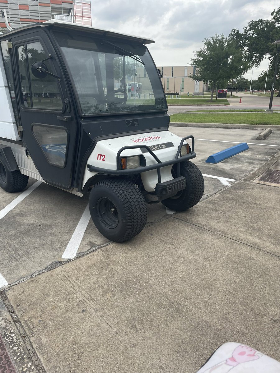 ♿️ allie ♿️ (@alliedfunk) on Twitter photo If you had any illusions about how <a href="/UHouston/">University of Houston</a> treats disabled students, here’s a UH vehicle parked on a ramp in front of my dorm.
Bonus: the vehicle has a slogan on it that says “You Are The Pride.” Like, clearly we’re not. Only the ableds are.
#Ableism #AcademicAbleism If you had any illusions about how <a href="/UHouston/">University of Houston</a> treats disabled students, here’s a UH vehicle parked on a ramp in front of my dorm.
Bonus: the vehicle has a slogan on it that says “You Are The Pride.” Like, clearly we’re not. Only the ableds are.
#Ableism #AcademicAbleism