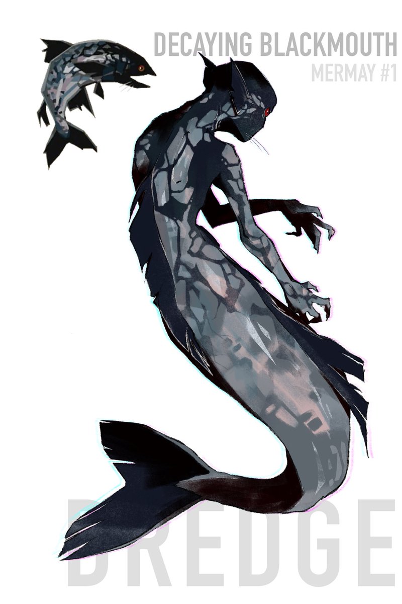 nickiola_tonic's tweet photo. MERMAY 1 - Decaying Blackmouth

i didn’t have any ideas for mermay this year so i’m doing some DREDGE themed ones of some of my fave aberrations !! https://t.co/DQeJ6JXf4v