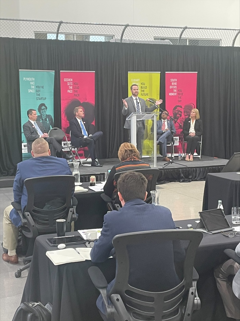 South Bend native Andrew Wiand ’11, M.S. ’12 is the executive director of enFocus, a 501(c)(3) organization that pairs Notre Dame graduates with existing startups to help both develop and keep young, talented professionals in the area. 
#WeAreND // go.nd.edu/8abb7b