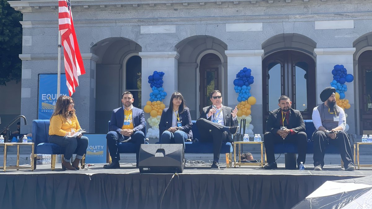 ELF Executive Director Matias Bernal was proud to participate in the unveiling of the Immigration Subcommittee policy platform at the San Joaquin Valley Health Fund’s annual Equity on the Mall event!

#EOM2023 #VALLEYRISING #SJVHF