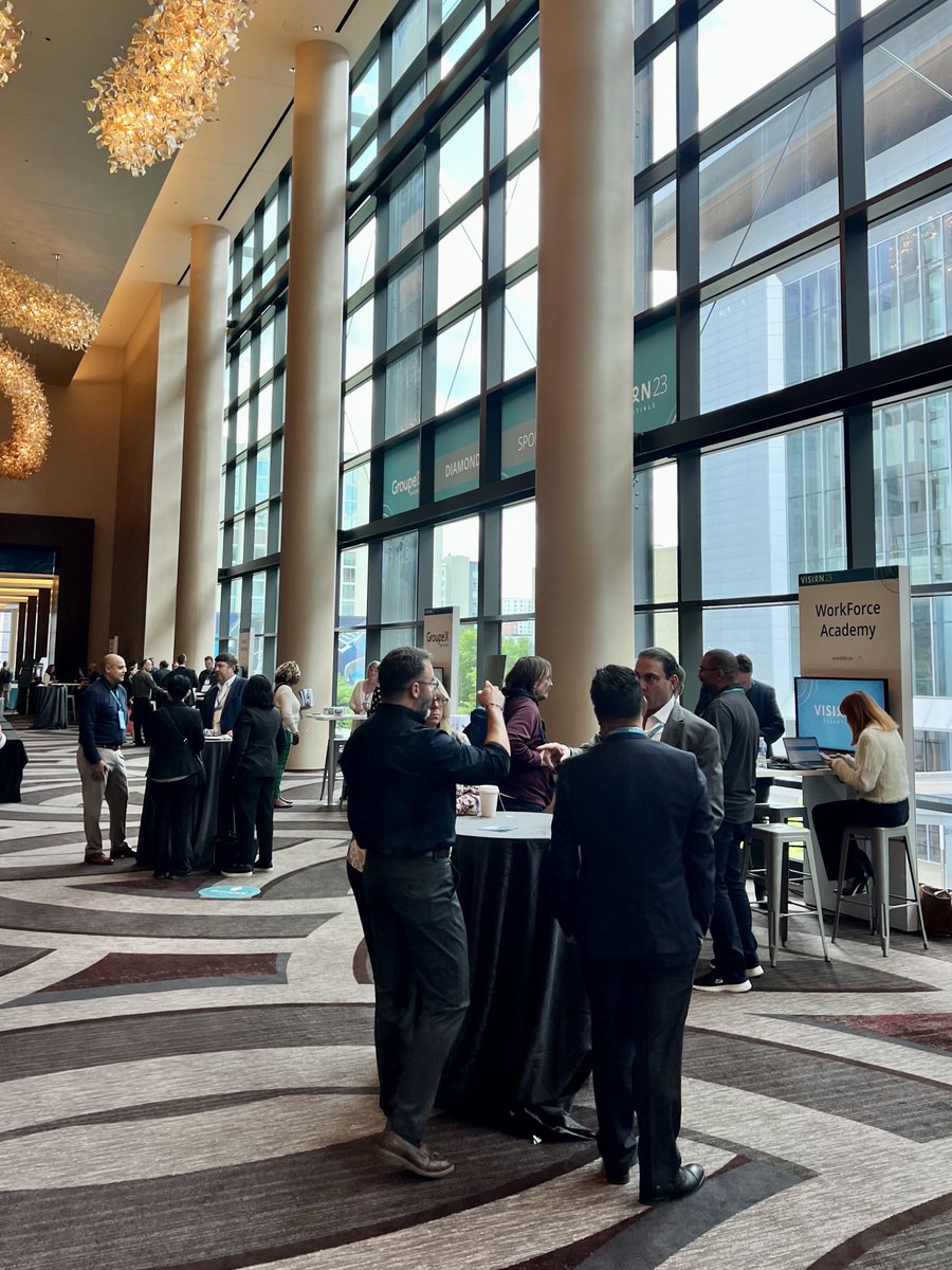 WorkForceSW's tweet image. Thank you to all of today&apos;s #WFSVISION23 speakers! We can&apos;t wait to come back again tomorrow for another fantastic lineup of sessions from our industry experts and thought leaders. Don&apos;t miss this evening&apos;s events sponsored by @Accenture and @Oracle. #MakingWorkEasy