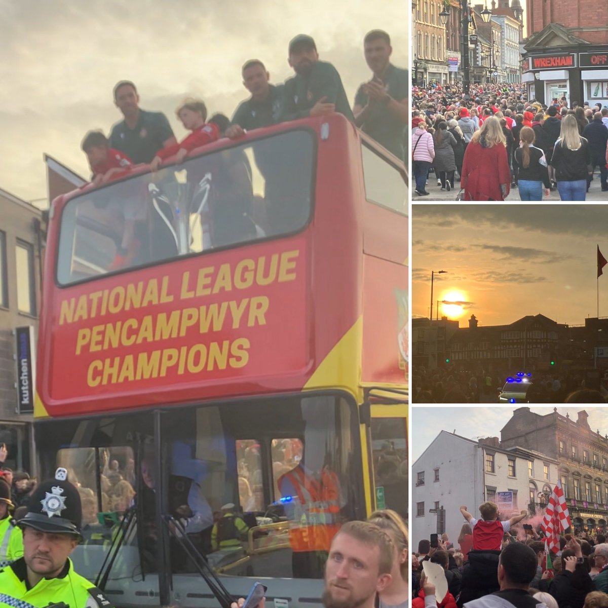 hmb67's tweet photo. 🔴⚪️ #WrexhamAFC #WrexhamFX #Champions 👏🏻👏🏻👏🏻 https://t.co/pDSuOEitCy