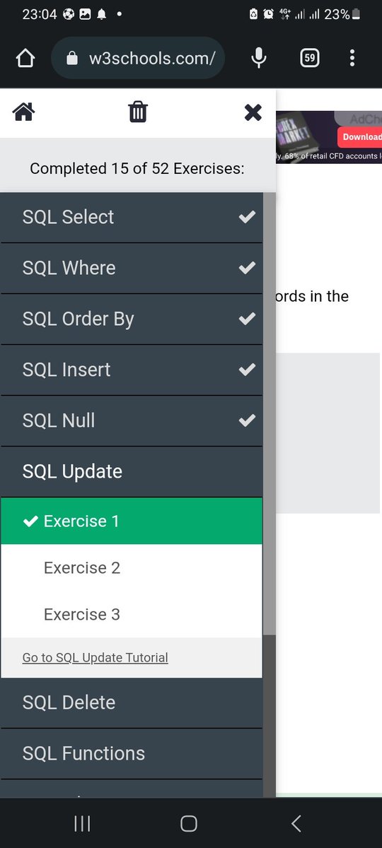 tunmisekareem's tweet image. #31DaysofSQL 
#SQLMay

Day 2

Even though I wanted to learn JOINs, I ended up spending more time practising INSERT, CASE WHEN, Subqueries and Nested queries

Window functions flogged me and I don&apos;t think one could truly master subqueries tbh, we keep trying

We go again tomorrow