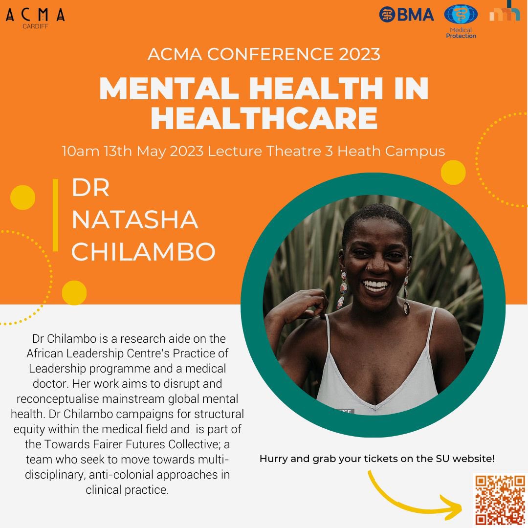 Allow us to introduce Dr Natasha Chilambo! One of our esteemed speakers for our long awaited Annual Conference! 🤩🤩
