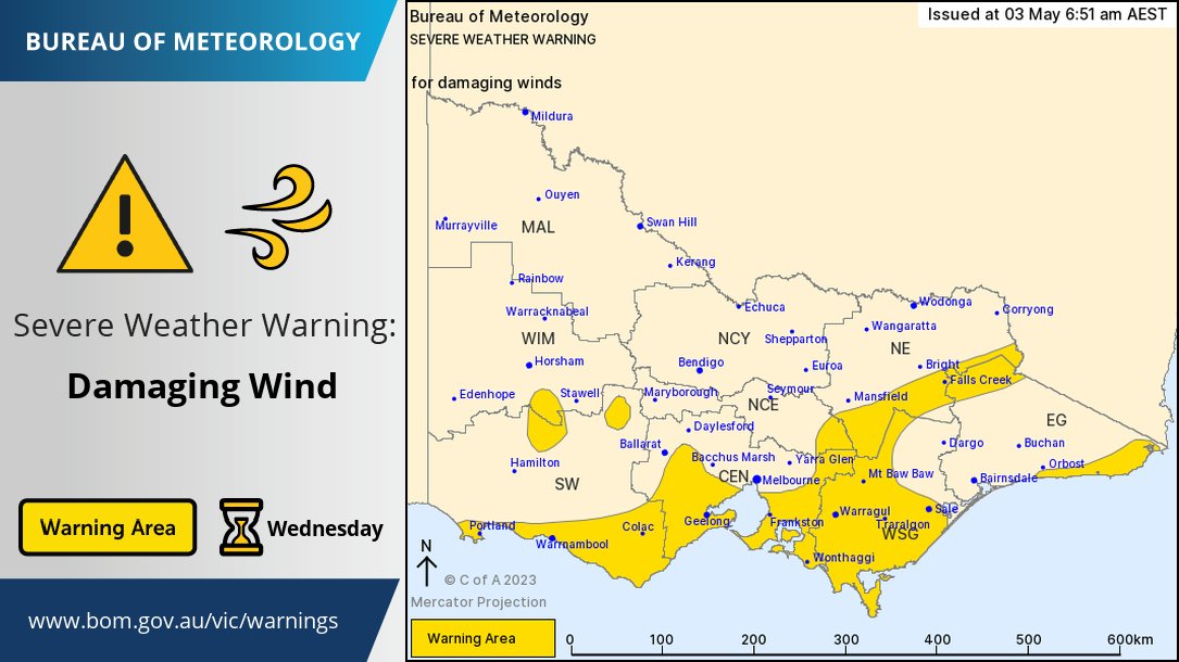 Bureau of Meteorology, Victoria on Twitter "โ ๏ธSEVERE WEATHER WARNING Bom Weather Calendar 2025 Victoria