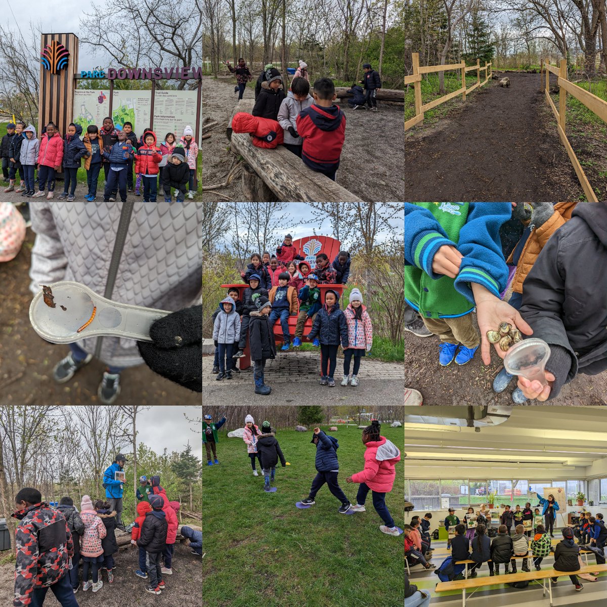 We had so much fun being detectives in nature and exploring the great outdoors today at Downsview Park! @stjeromestcdsb @vince_stellato @MrsTullio