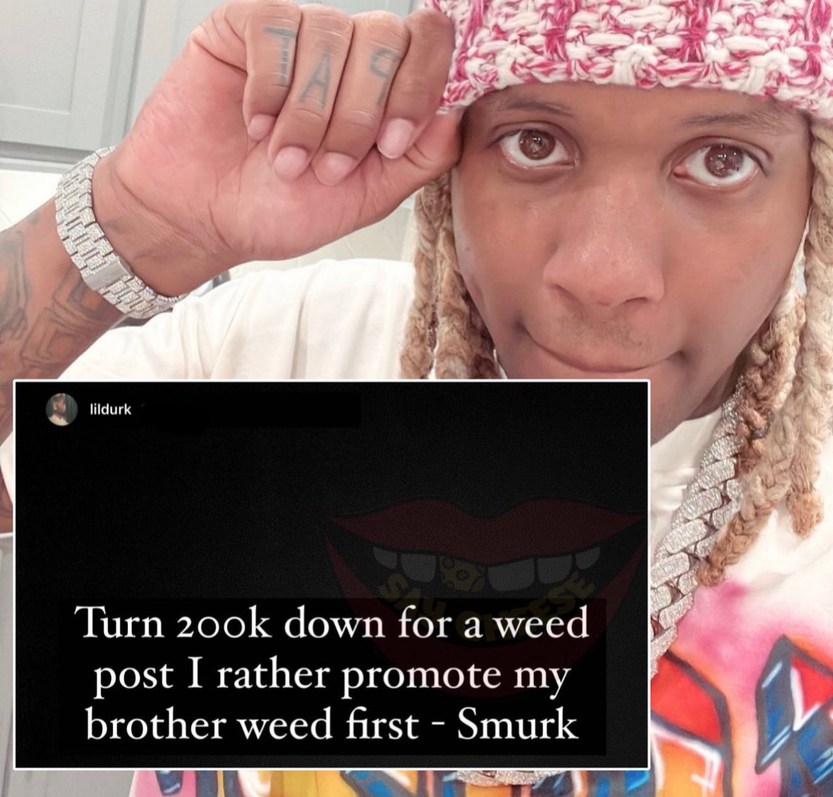 Lil Durk says he turned down $200k for promotion