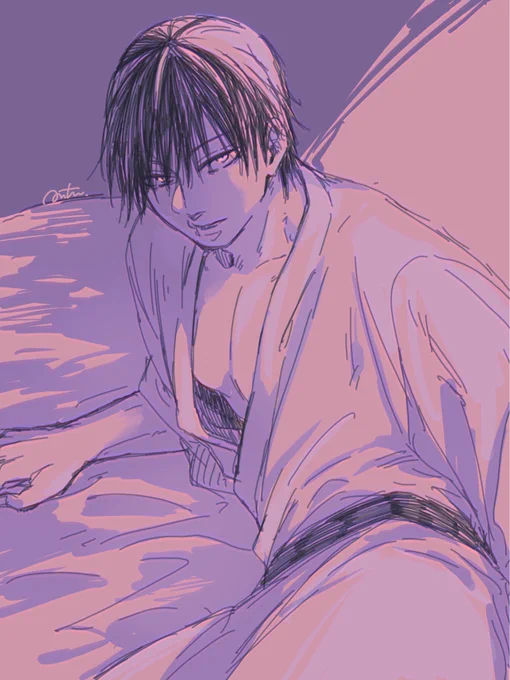 夜這いをされるとーじくん
