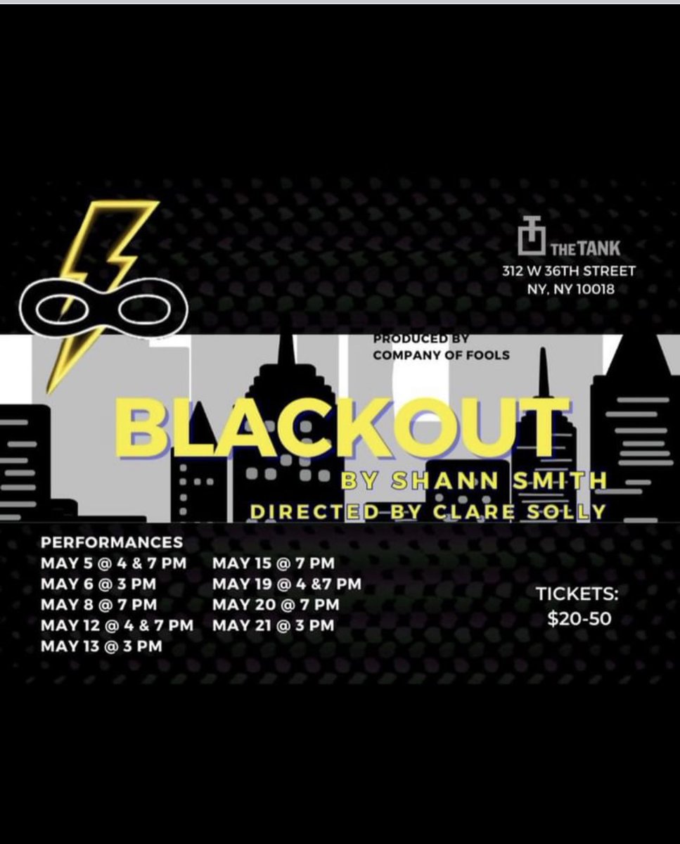 Congrats to alum Alexandra Cremer - MD at Company of Fools. Check out their new play at The Tank this May! @alexandracreme <a href="/TheTankNYC/">The Tank</a> <a href="/FoolsCompany/">Company of Fools</a>