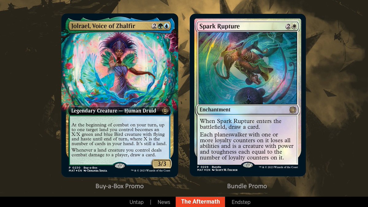 Star City Games on Twitter "BuyaBox Promo cards for MTGAftermath"