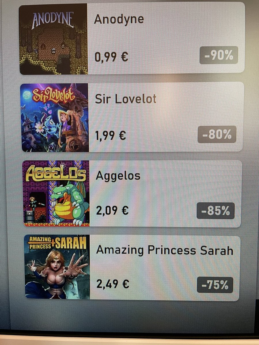 casimirdu70's tweet image. Il y a des jeux indépendant en promo sur le #xboxstore