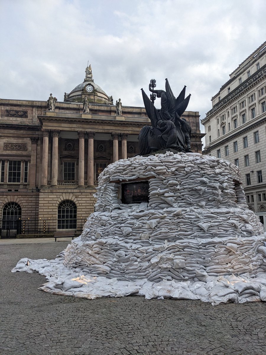 Arrived in Liverpool and the city is really delivering on hosting Eurovision on behalf of Ukraine. Here are just a few of the 19 #EuroFest commissions featuring Ukraine-UK artistic collaborations. Full programme here: visitliverpool.com/eurovision-202…