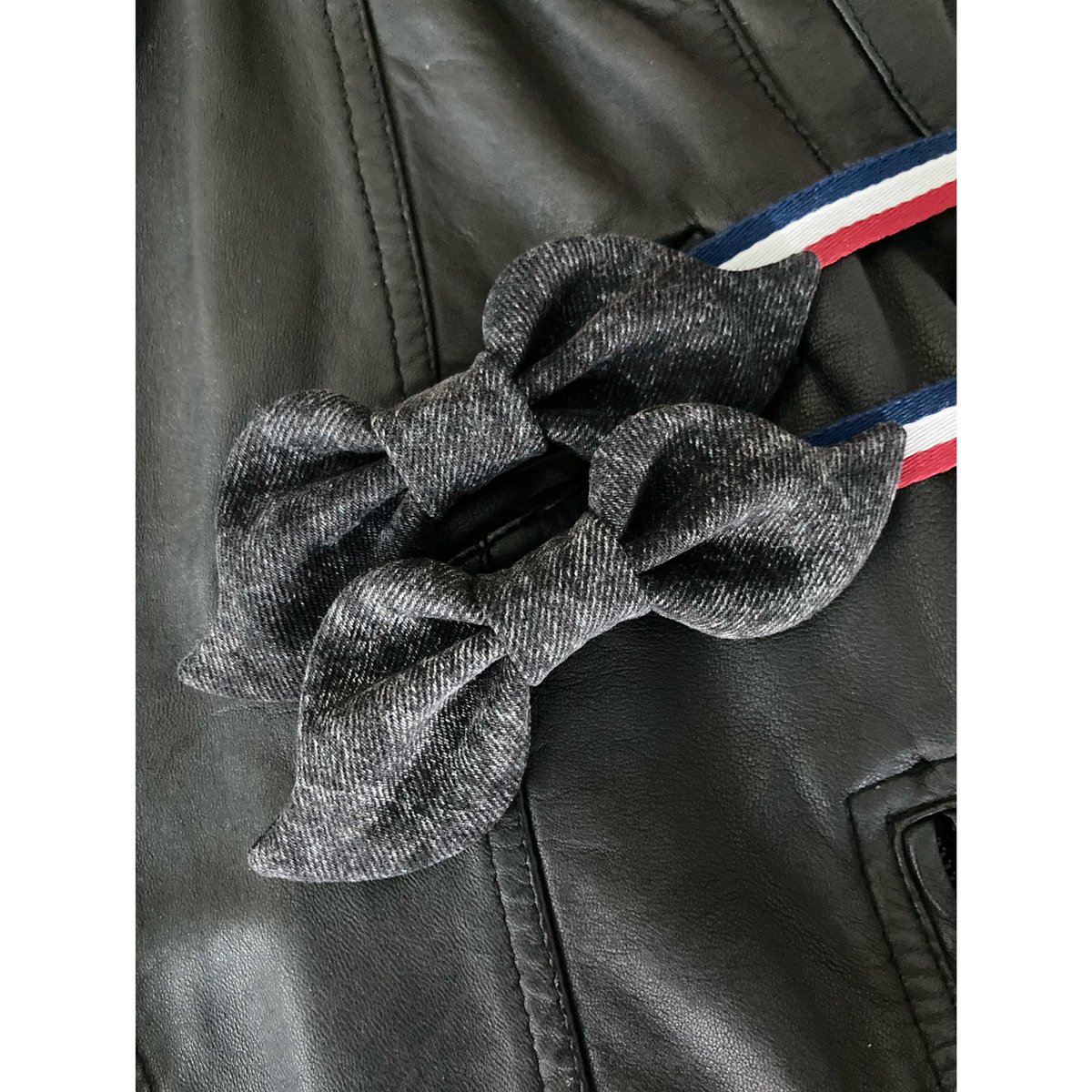 LeMoustachu_FR's tweet photo. With Le Moustachu model « Le Débridé », modern and a bit biker, no need to make tufts !

Order your « Le Débridé » model bow tie on https://t.co/UsAdI7iWb8💈

#bowtie #mustache #madeinfrance #man #woman #style #fashion #upcycling #jeans https://t.co/CQmAPZqWBU