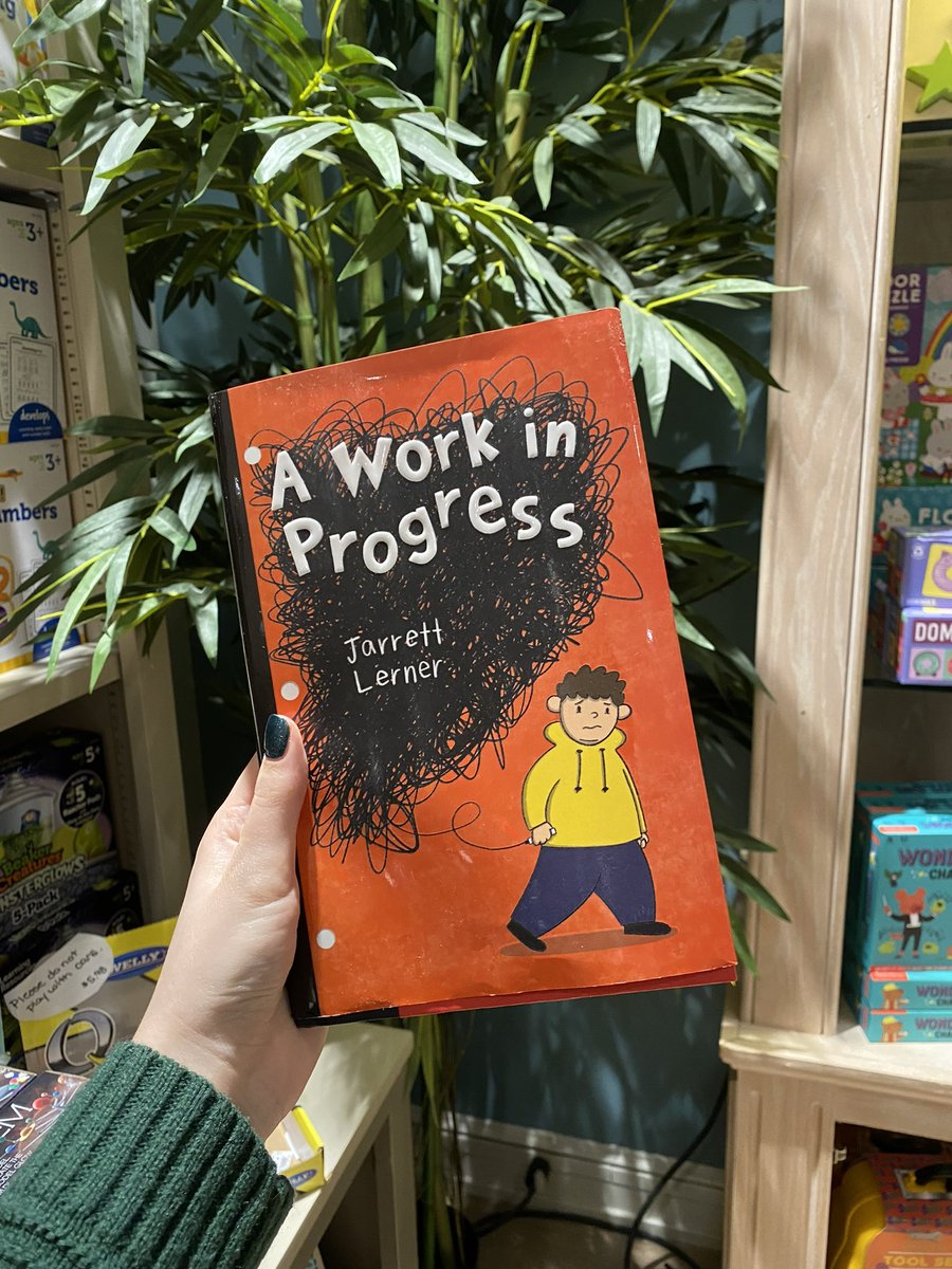 Happy New Release Tuesday! A new release we want to highlight today is A Work in Progress by Jarrett Lerner. This is an illustrated novel for young readers. 

#downtownbethlehem #visithistoricbethlehem #moravianuniversity #books