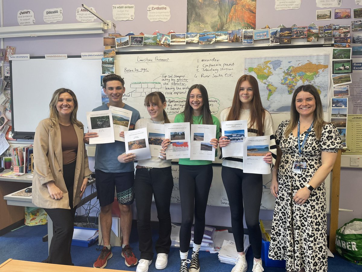 Ross High Geography tweet media