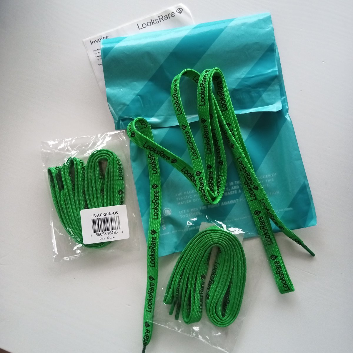 hey <a href="/LooksRare/">LooksRare</a> I just want to say thank you. as u guys promised the pair was in my post box. now I got 3 pieces which is quiet nice