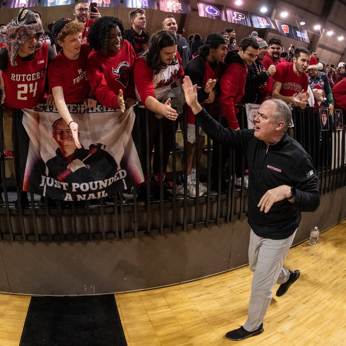 🚨 Rutgers Nation! 🚨 We are fired up to have Coach Pikiell throw out the ceremonial first pitch tomorrow at 5 PM against Princeton! Be at the ballpark early so you don't miss out. See you there, @CoachPikiell!! #TCD x #TheKnighthood