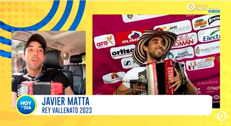 “Logramos un sueño”: Javier Matta, Rey Vallenato 2023. <a href="/FESVALLENATO/">Festival Vallenato</a> 

Entrevista completa aquí: youtu.be/-rPBHXmHyK4