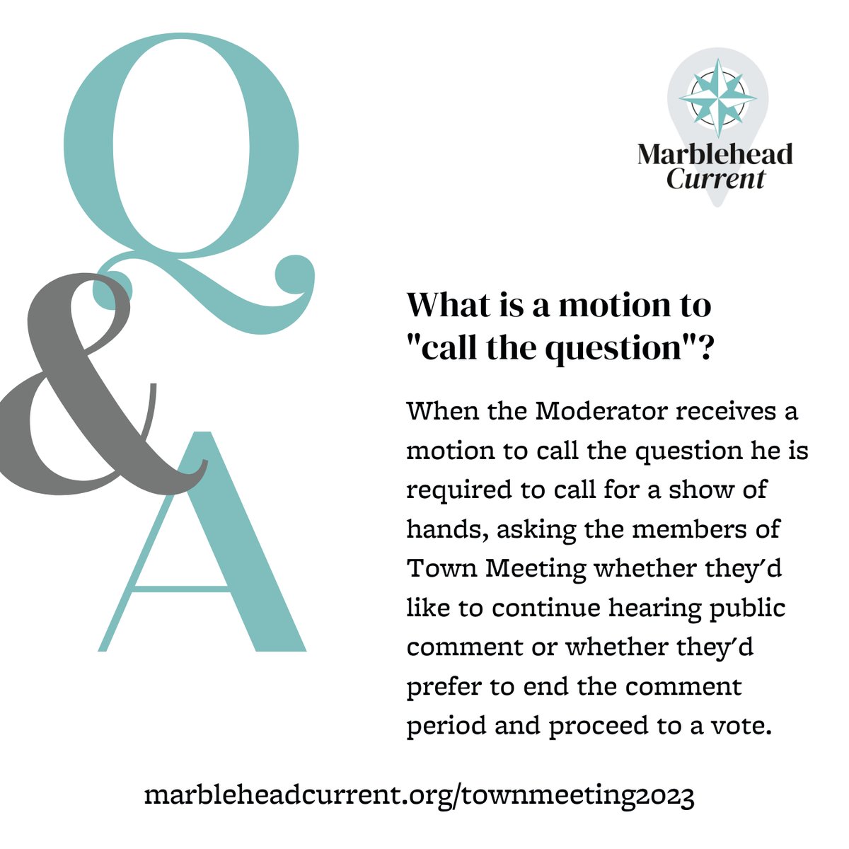 MHDcurrent's tweet photo. This came up a few times last night...
(Look back in our feed for other Town Meeting Q&As.)
#MarbleheadCurrent #MarbleheadTownMeeting https://t.co/XXD50FAPWU