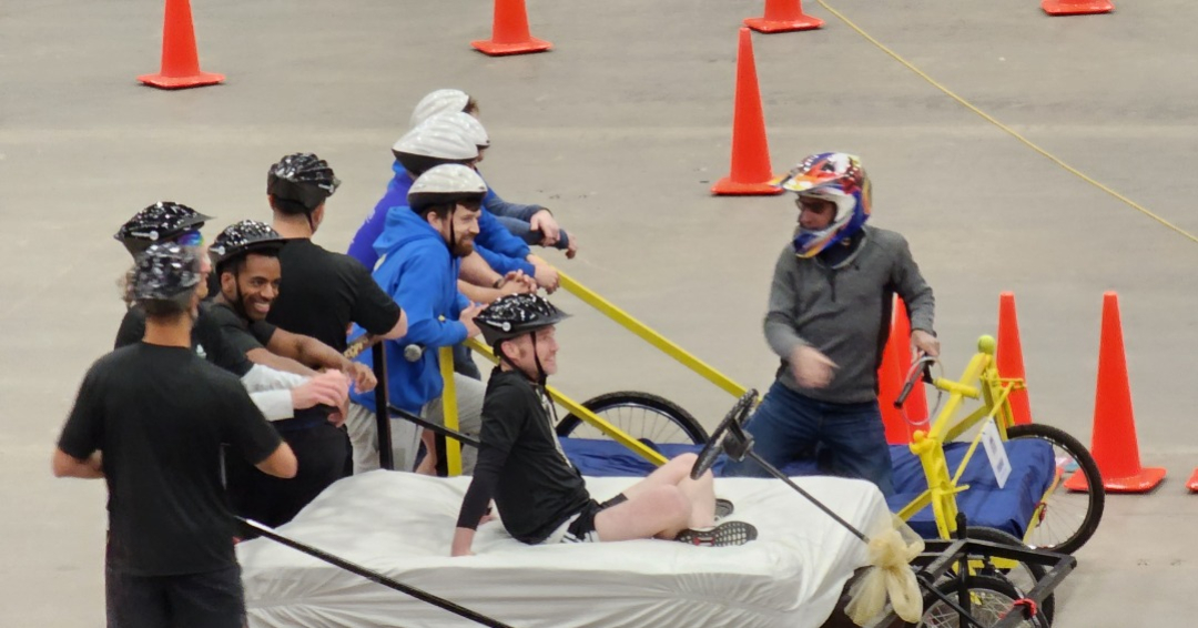 prempack's tweet photo. Our team of "Super Stars" had a great time participating in this yearβs KDF Great Bed Races.
Thank you to everyone who came out to cheer us on.
We love being a part of this event every year, and we're already gearing up to win next year!
#prempack #bedraces #kentuckyderby https://t.co/gC0SaOoTBD