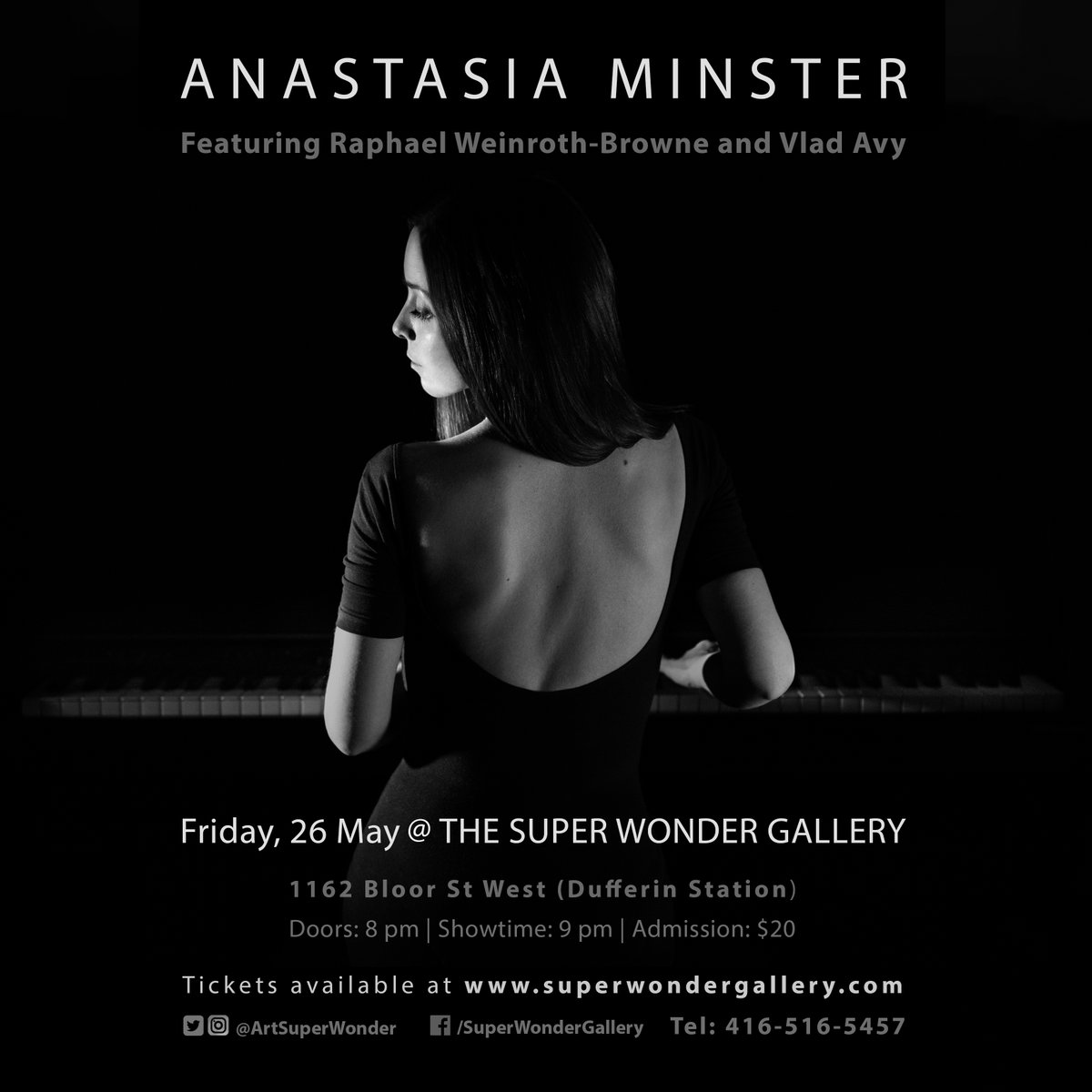 ana_minster's tweet photo. Toronto, May 26 🖤 Join us for a night of dark ethereal music featuring sublime cello arrangements by @raphcello and somber acoustic guitar by Vlad Avy. ✨🎹
https://t.co/T9kPqOQQ64

@blogTO @CityNewsTO @torontolife @TheTorontoSun @TorontoEvents @TorontoMusic #Toronto #events https://t.co/fYvkKUqayQ