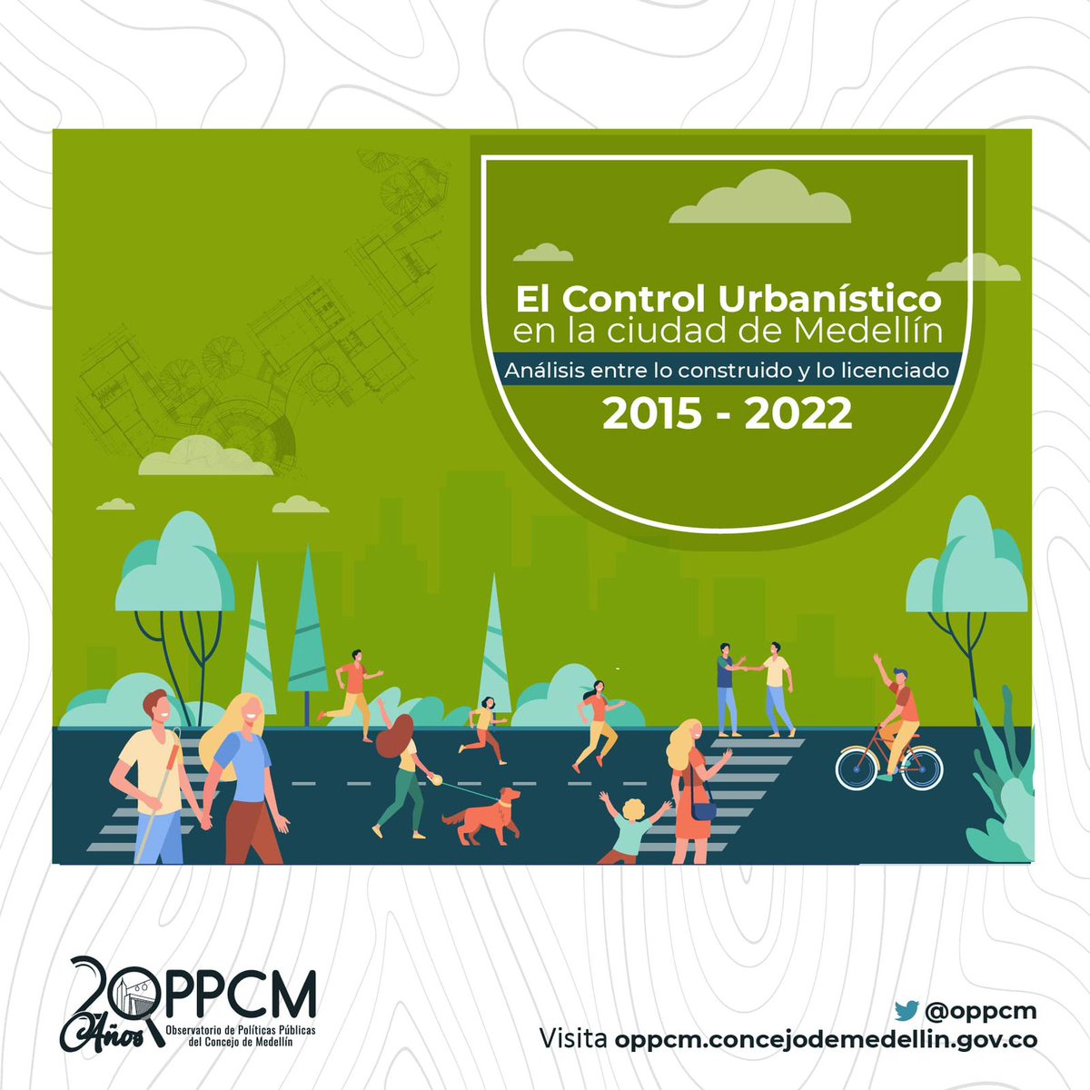OPPCM's tweet photo. #InformeOPPCM| Para la realización de este estudio se recolectó información de cómo ha evolucionado el proceso de licencia urbanística de Medellín. Los invitamos a ingresar al link para conocer más acerca de este estudio.
👉https://t.co/26oHOJHEBU https://t.co/43ZML9AD5W