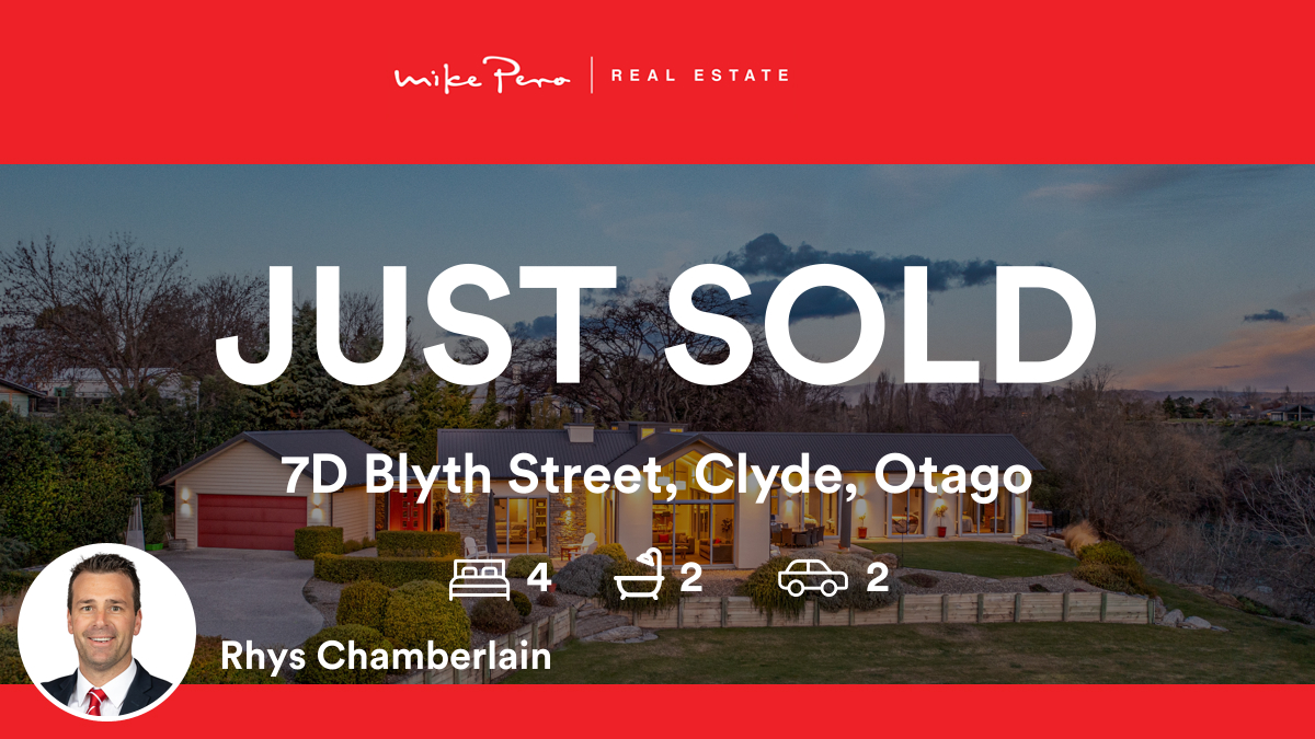 NZChambo's tweet photo. 🛌 4 🛀 2 🚘 2
📍 7D Blyth Street, Clyde, Otago

My latest sale on RateMyAgent.

https://t.co/8xGbtyH7WQ

...
#ratemyagent #realestate #Mike_Pero_Real_Estate_Alexandra https://t.co/HE6upv1hYO