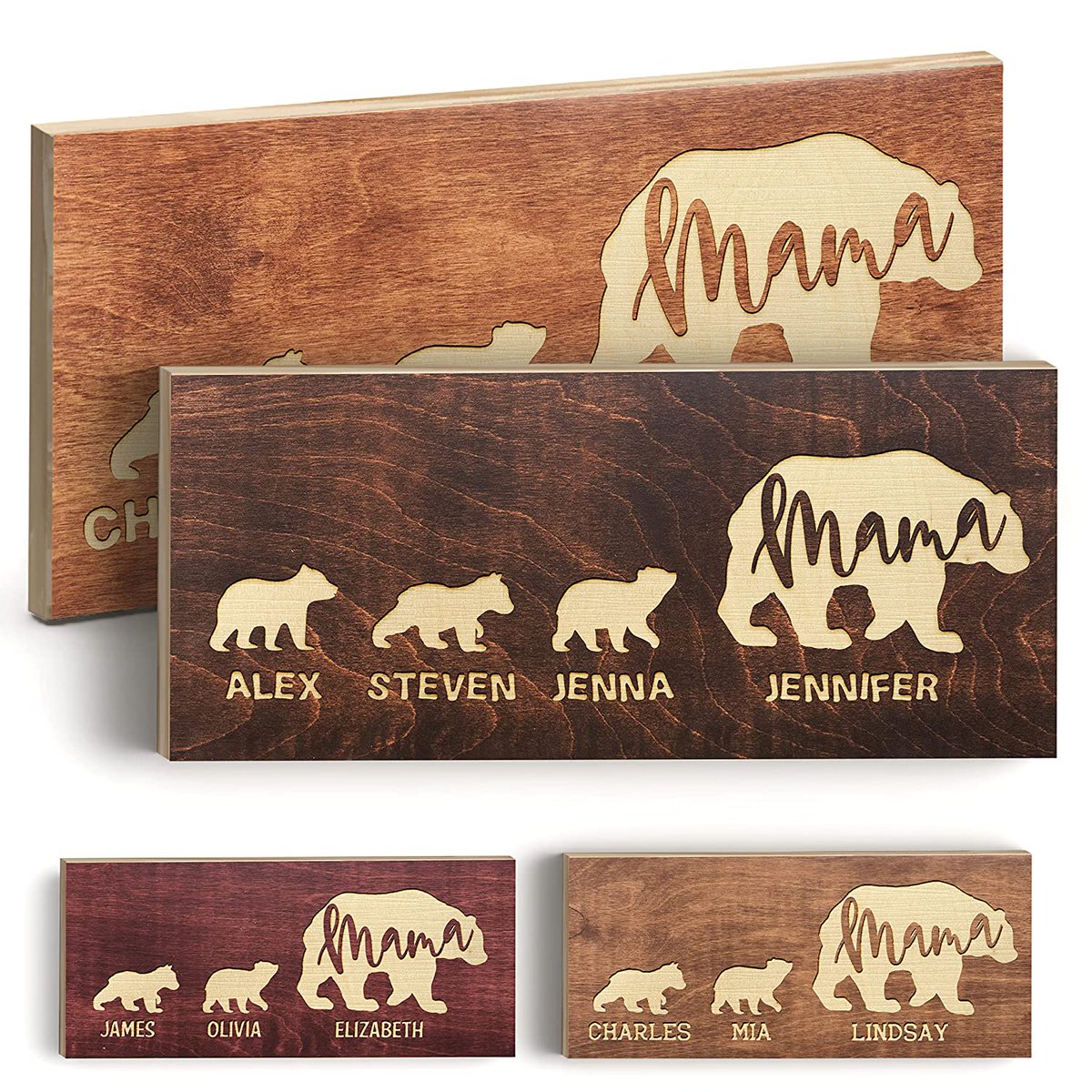 Mama Bear Personalized Sign

Amzn.to/411CZiC

#giftsformom #mothersdaygifts #mothersdaygiftideas #craftbizparty #handmadehour #inbizhour #womaninbizhour #ilovemom