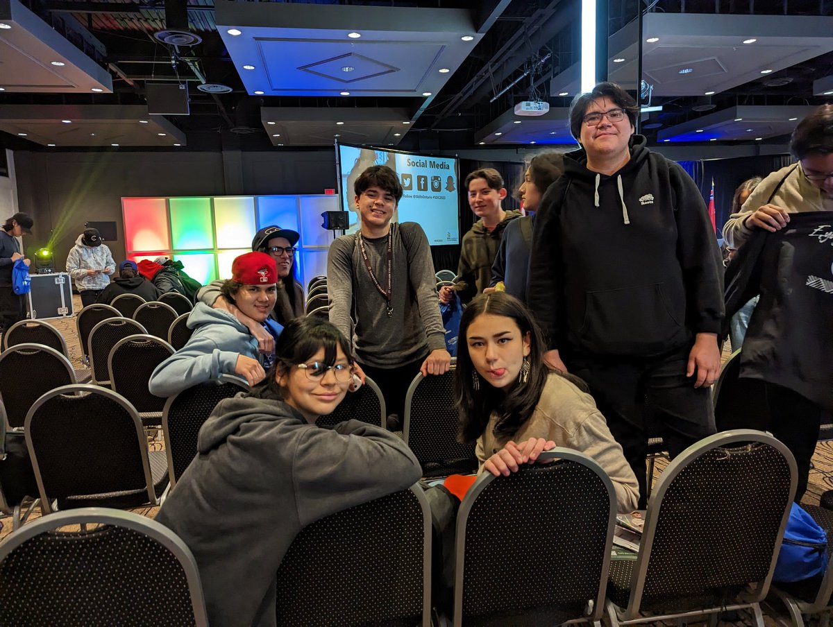 Great day at the FNMI skills and trades conference. <a href="/SCCcards/">St.Charles College</a> <a href="/StBenedictSud/">@StBenedictSud</a>  <a href="/SudburyCDSB/">Sudbury Catholic Schools</a> <a href="/skillsontario/">Skills Ontario</a>