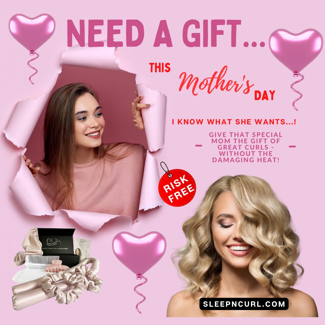 ❤️GIFT IDEA❤️ 
Looking for a truly unique gift for that special Mom this Mother's Day?  Why not give her something that she'll love and actually use?

Give her the perfect hair day - everyday!  sleepncurl.com

<a href="/SleepNCurl/">Sleep 'N Curl</a>