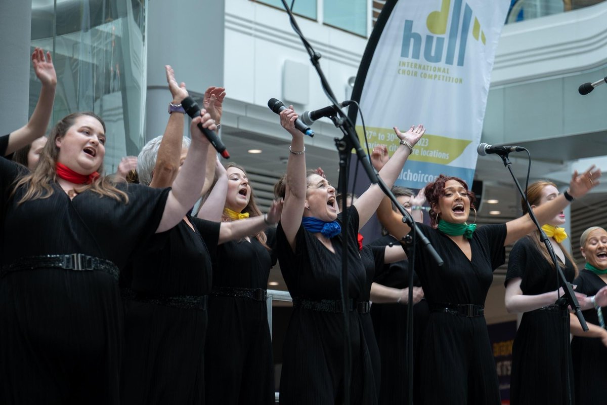 Happy in Hull #singing #choir