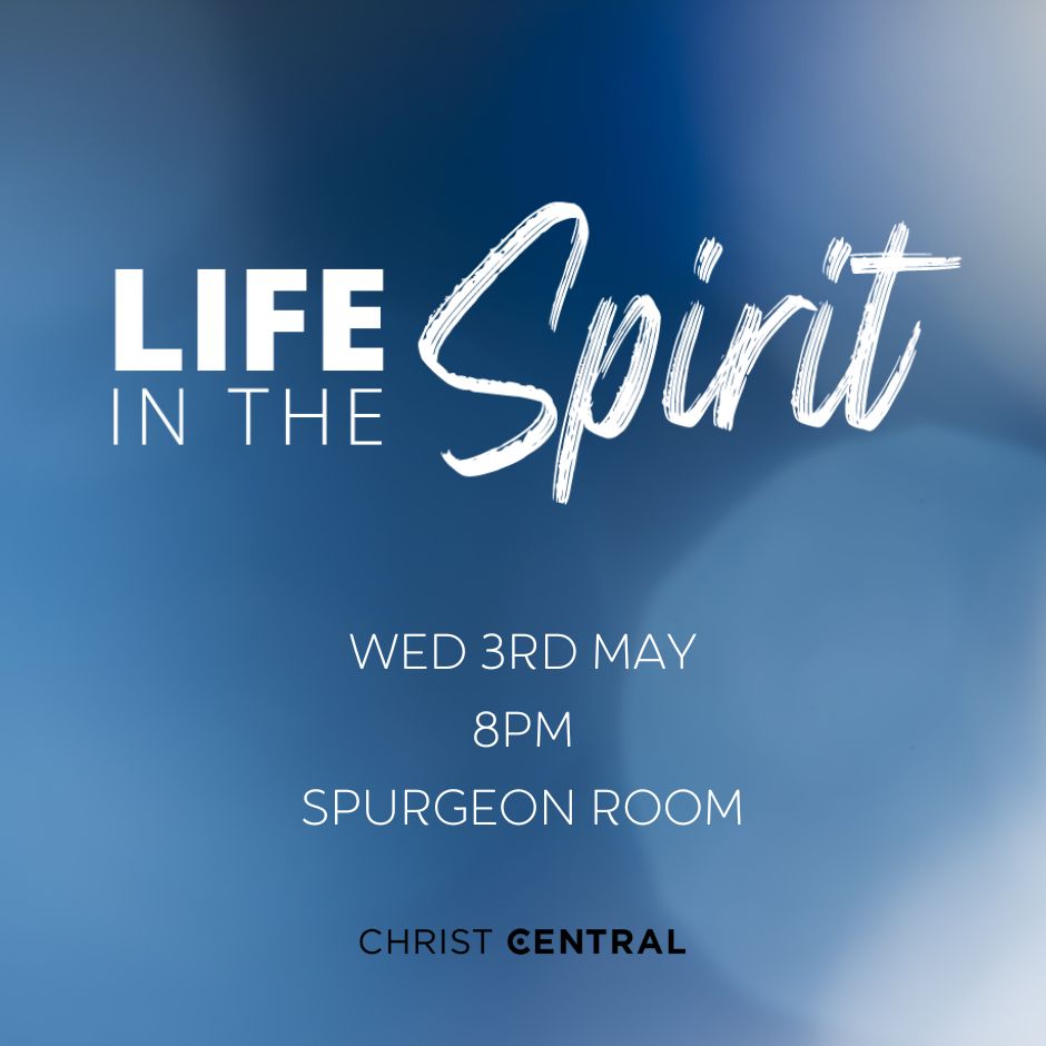Insta:instagram.com/p/CrwAI0No4Ho/ // Life in the Spirit 
Our monthly praise and prayer evening is happening this Wednesday.  We will be meeting in Spurgeon Room at 8pm.  Come and meet with God and us as we seek Him together.
(Please ask for the door code if you are g