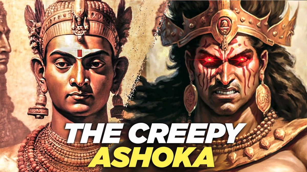 👑 Unveiling the chilling secrets of a legendary ruler! 😱 Discover the dark side of Emperor Ashoka that history often hides. Don't miss this spine-tingling tale! 🔗 youtu.be/gMoG3i0-MK8

#CreepyAshoka #HistoryMysteries