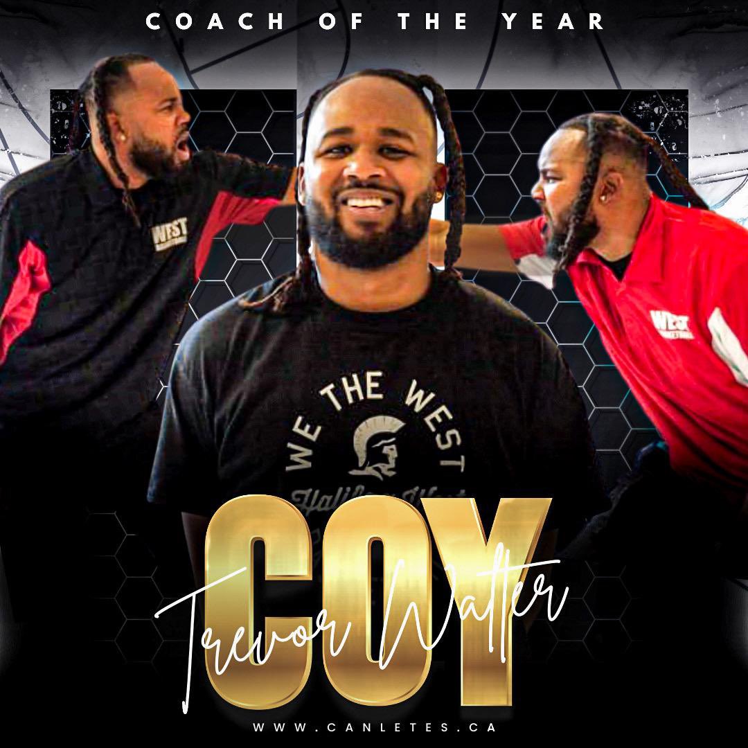 Canletes_Sports's tweet photo. Congratulations to coach TREVOR WALTER from Halifax West Girls Basketball on being named the 2023 Canletes H.S. Coach of the Year 🏆 🏀 #Canletes 🇨🇦 #COY https://t.co/tH6IlYshrI