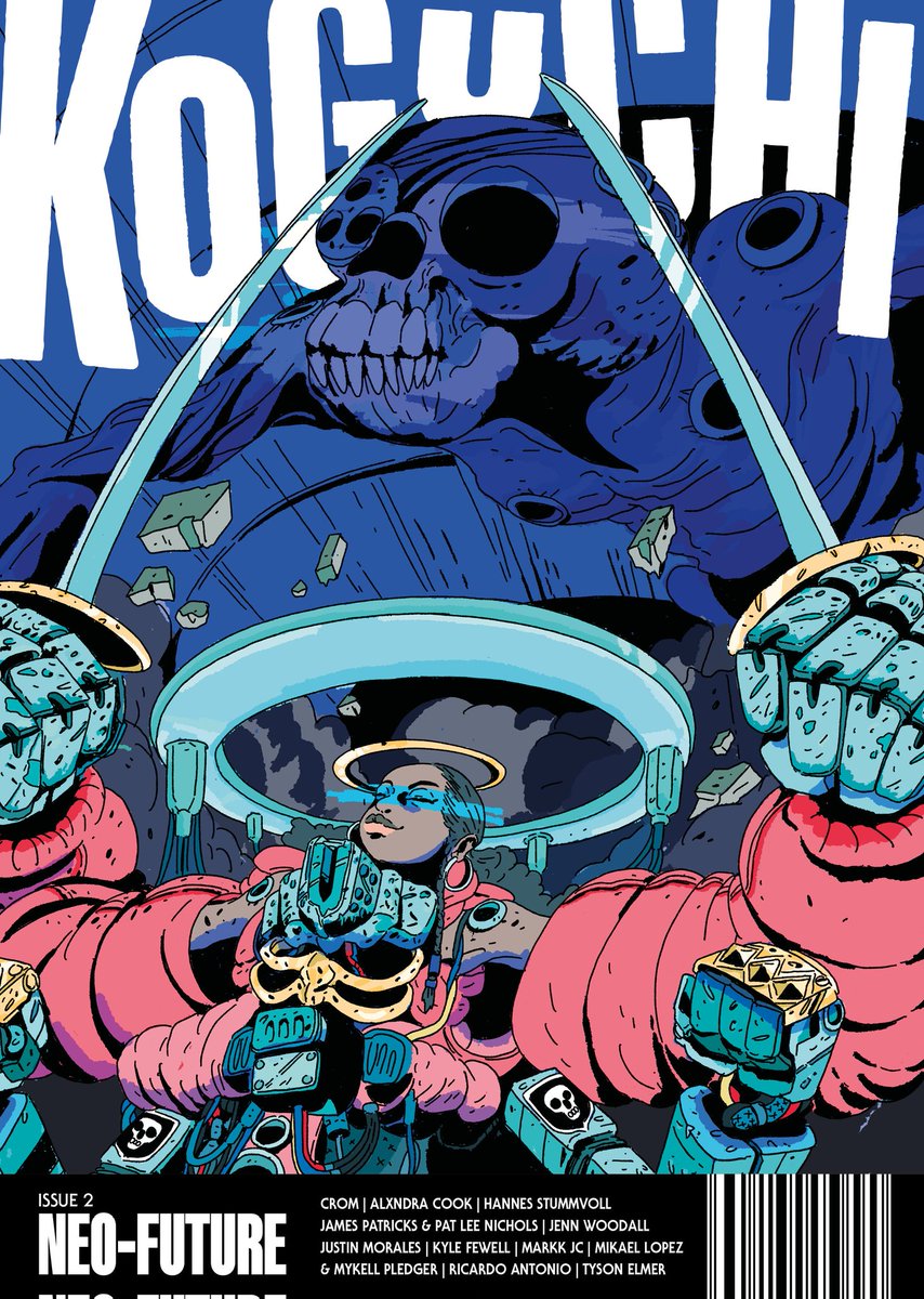 The cover I illustrated for the new Koguchi press magazine <a href="/koguchipress/">Koguchi Press</a> - you can support their project here: kickstarter.com/projects/koguc…