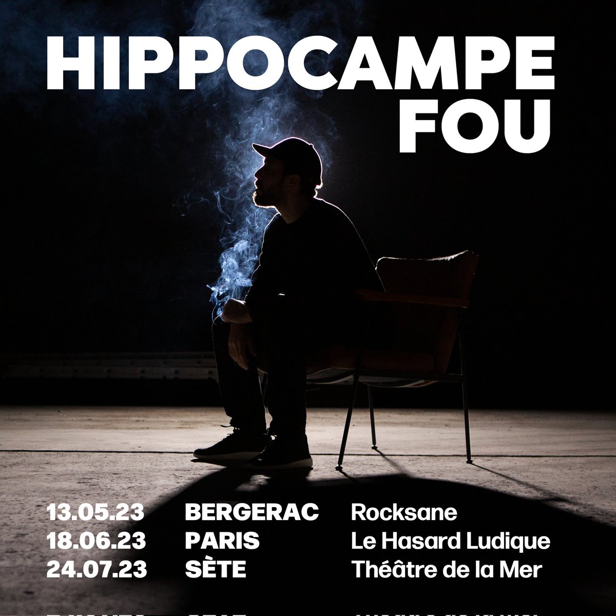hippocampefou's tweet photo. En attendant la tournée de L'ODYSSÉE D'HIPPO cet automne, je vais refaire quelques concerts.

Il est possible que je profite de ces occasions pour tester des nouveaux morceaux 🤫 https://t.co/jqRbAwPc55