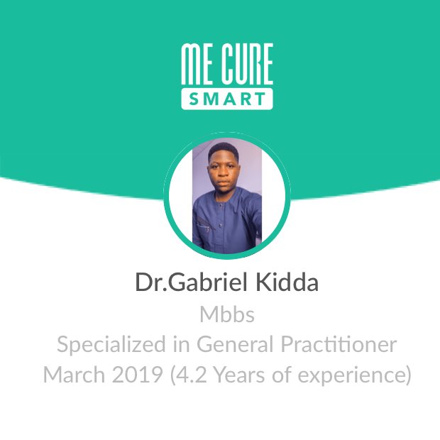 Kiddabob's tweet image. Click below link to book online consultation with 
Dr. Gabriel Kidda smartmecure.page.link/Eq1de1WnpGW7Wu…